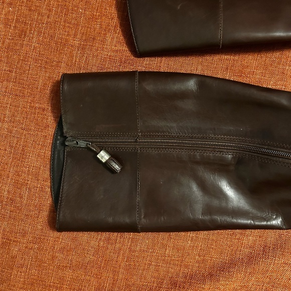 Brown Leather Riding Boots - Picture 4 of 6